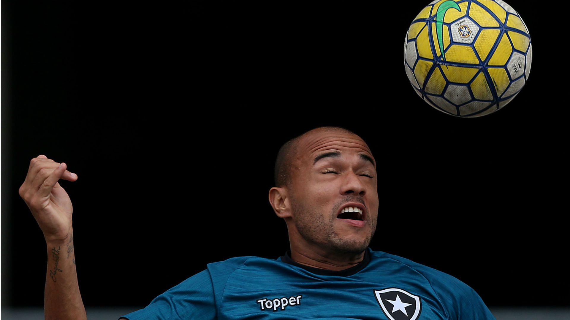 Roger Botafogo treino 15 06 2017