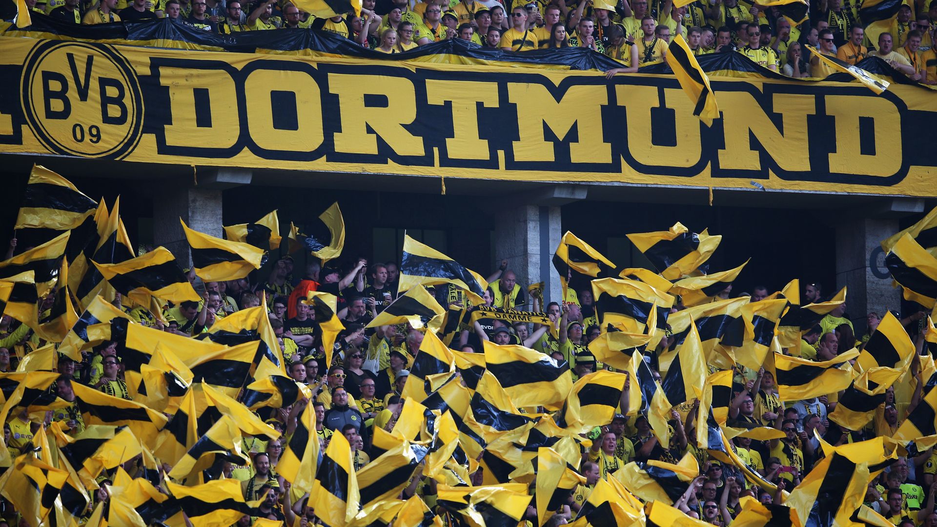 Borussia Dortmund Fans Choreo Bayern München DFB Pokal 21052016