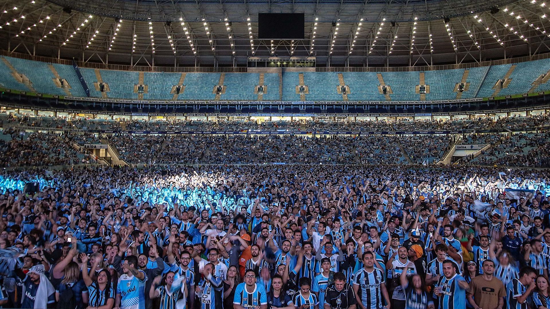 Gremio torcida Arena Porto Alegre Final Copa Libertadores 29112017