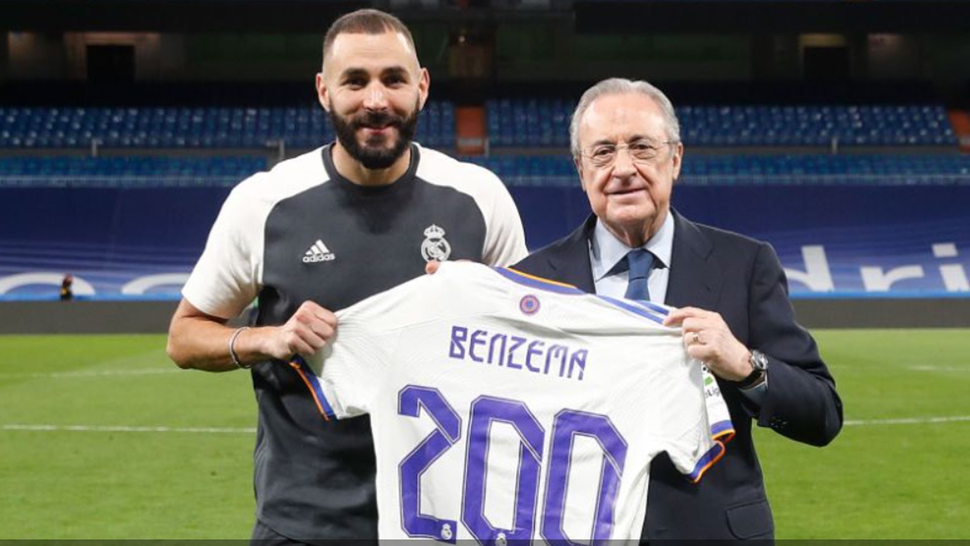 Benzema y Florentino Pérez, Real Madrid
