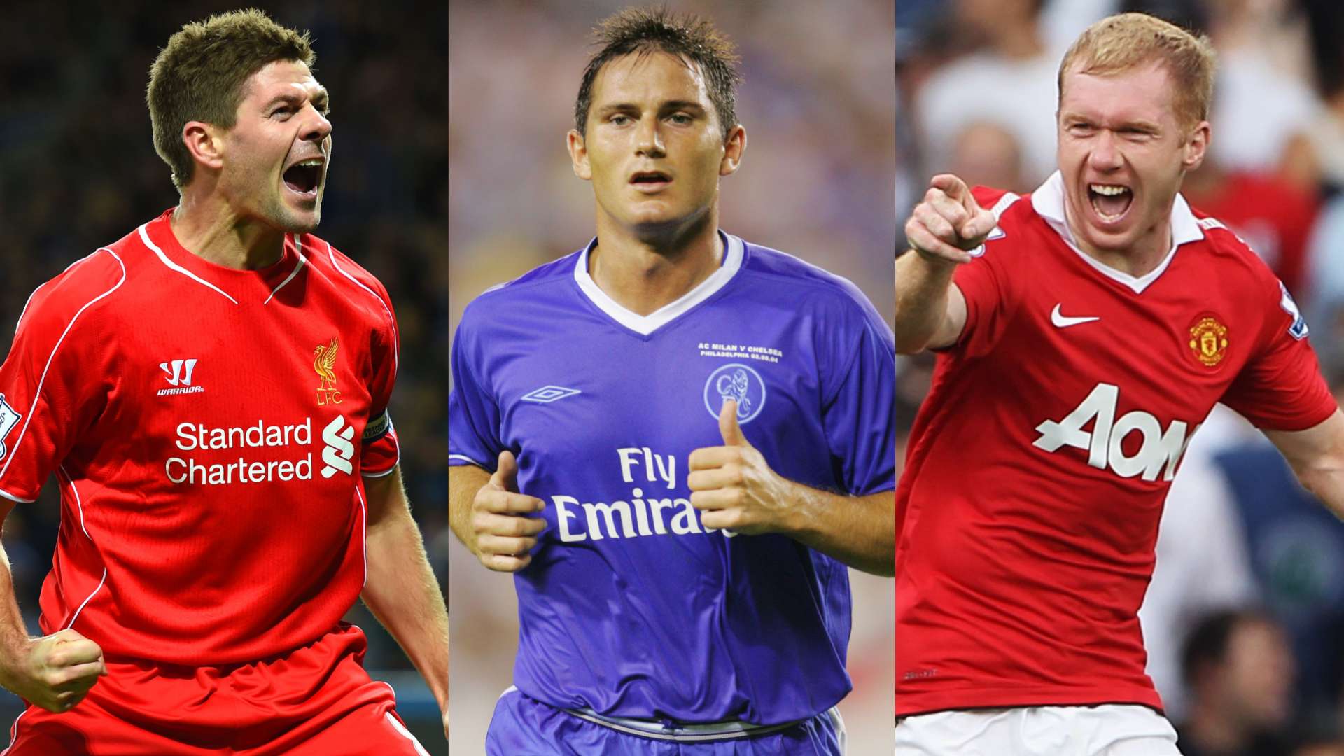 Gerrard Lampard Scholes split