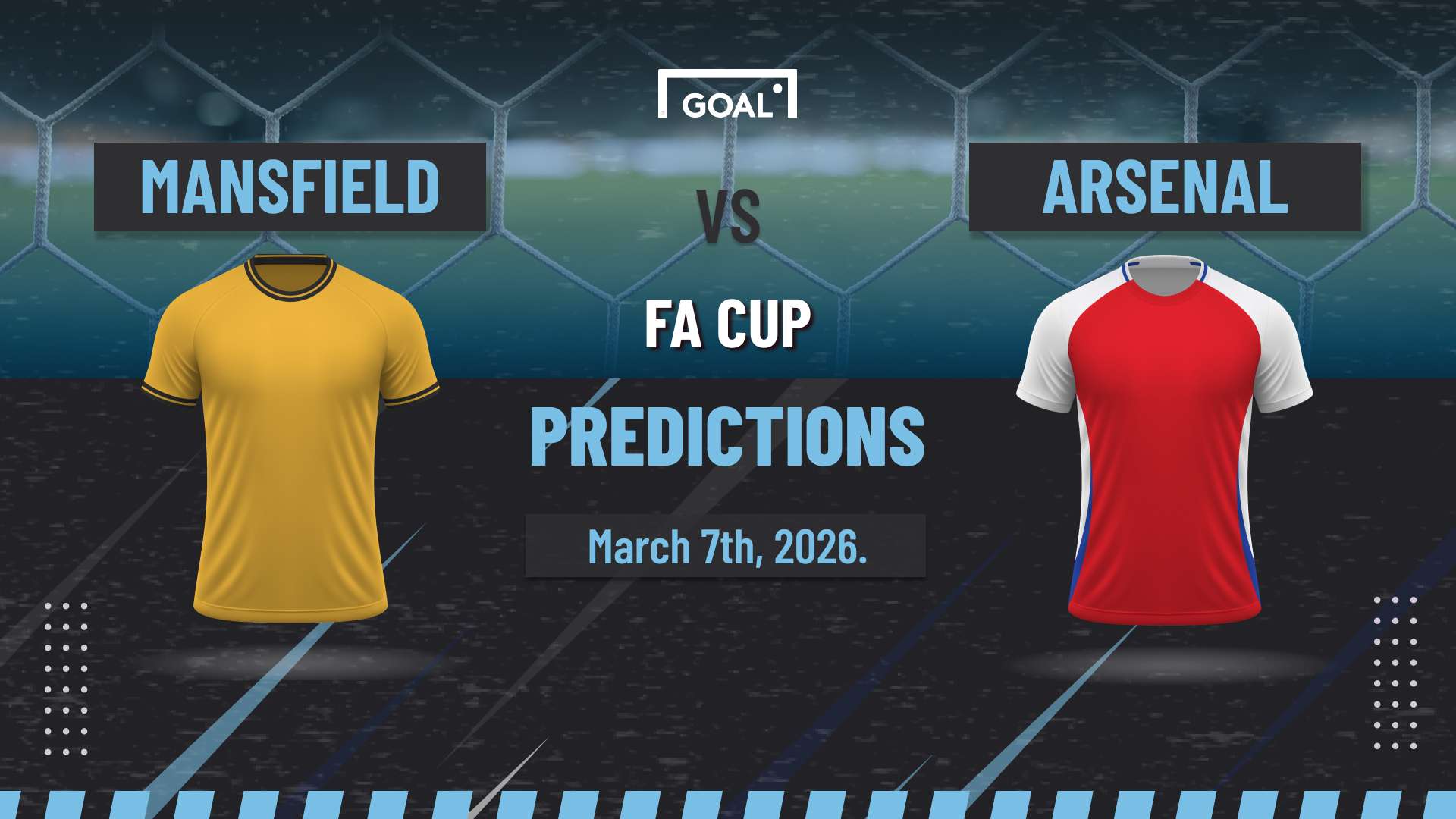 Mansfield Town vs Arsenal predictions