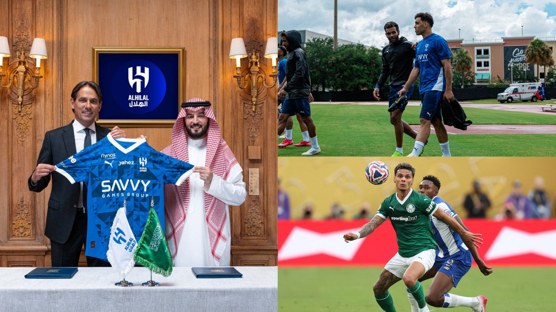 Fahad bin Nafel Simone Inzaghi Hilal Hamdallah Richard Rios