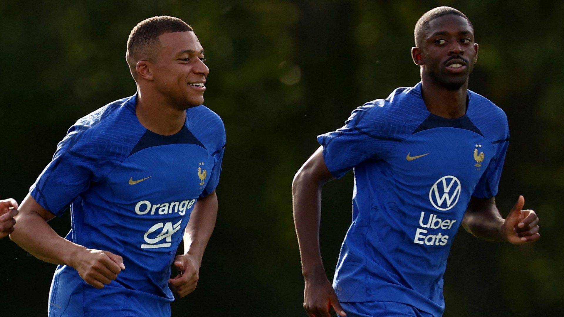 Kylian Mbappe Ousmane Dembele France