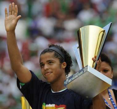 giovani dos santos jugador más valioso 2009