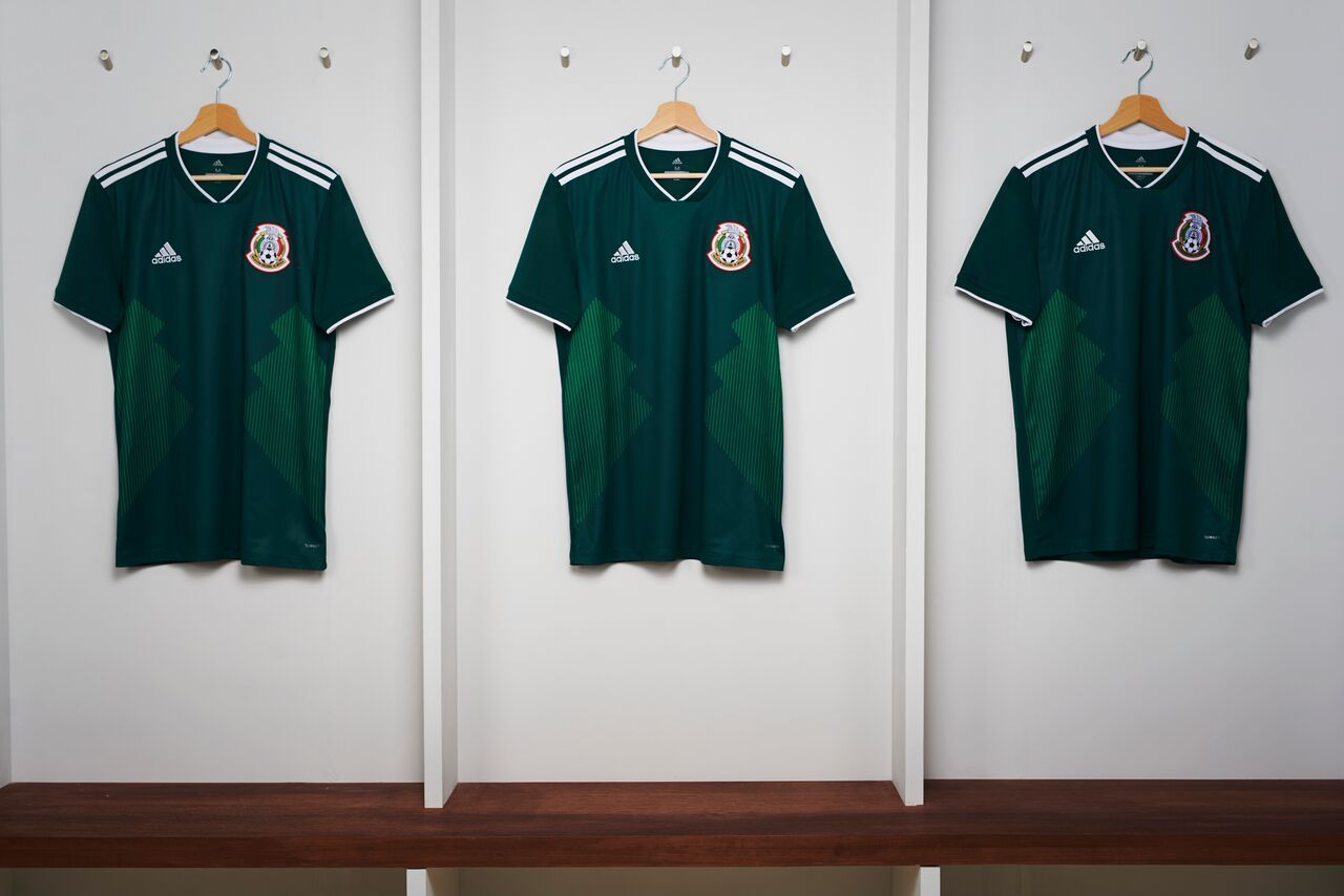 camiseta México Rusia 2018