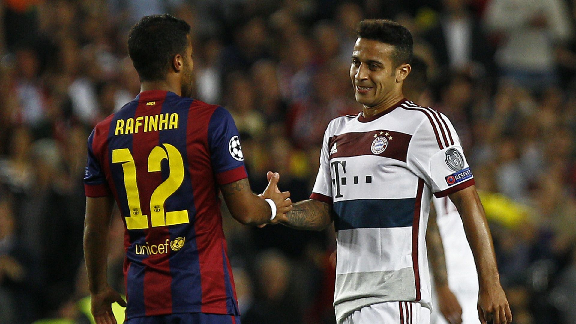 Rafinha Thiago Alcantara Barcelona Bayern 2015 31 07 2018