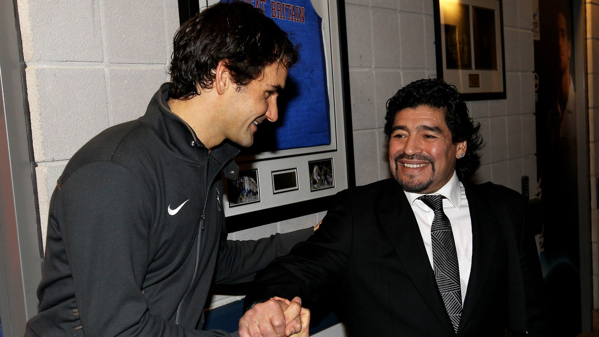 Diego Maradona Roger Federer