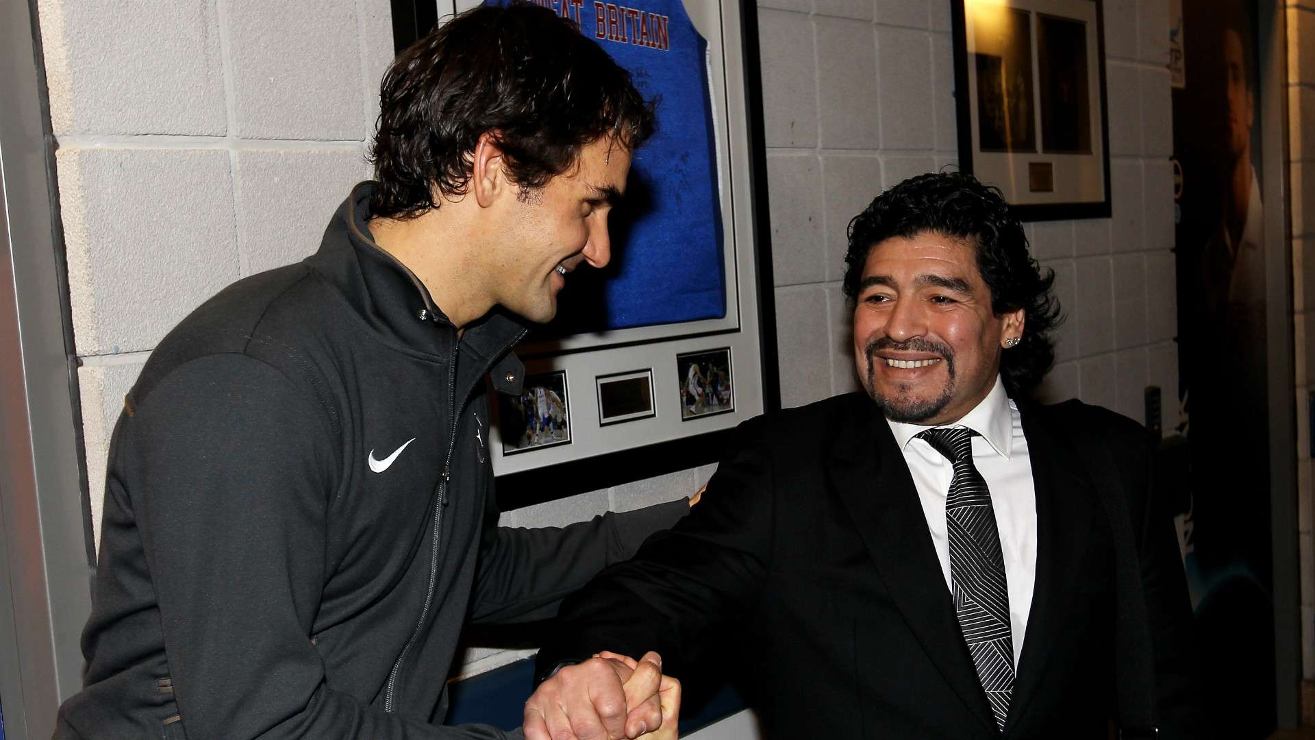 Diego Maradona Roger Federer