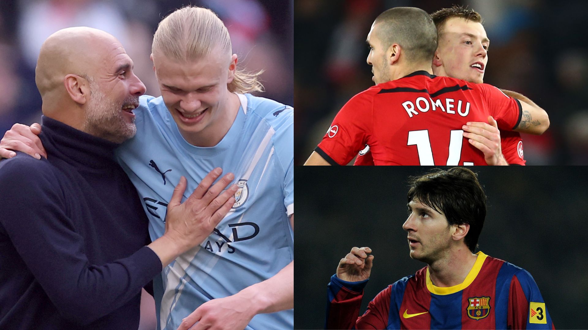 Oriol Romeu Manchester City Lionel Messi
