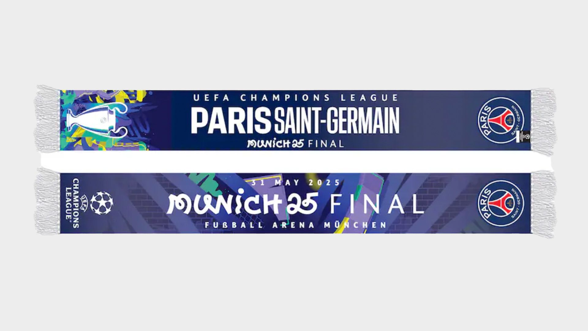 PSG CL final scarf