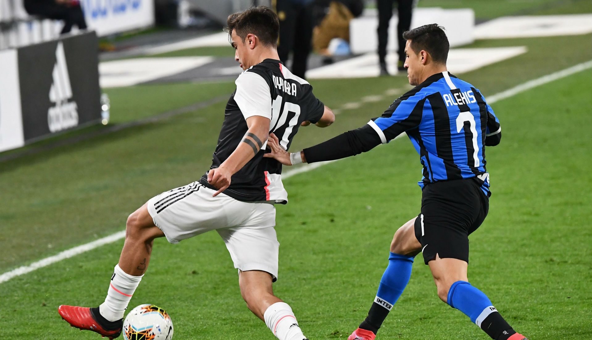 080320 Juventus Inter Dybala Alexis Sánchez