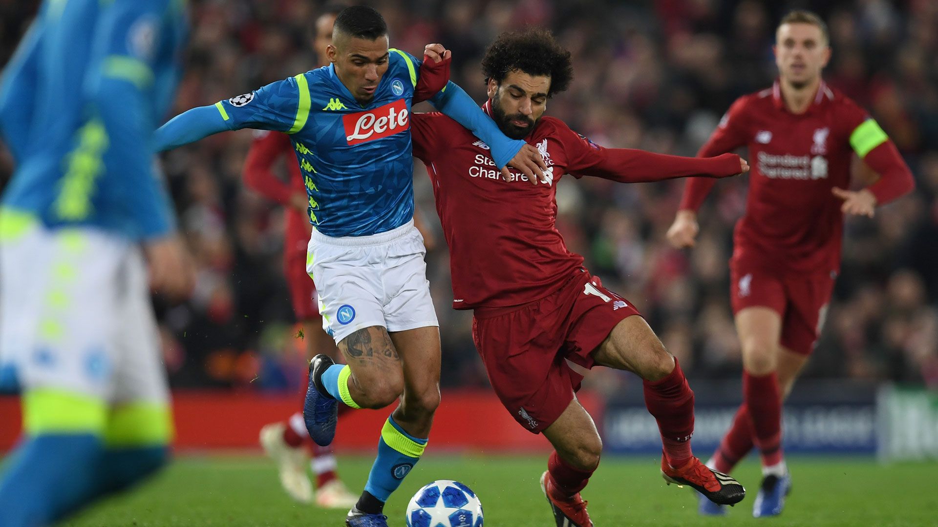 Liverpool Napoli Champions League 11122018