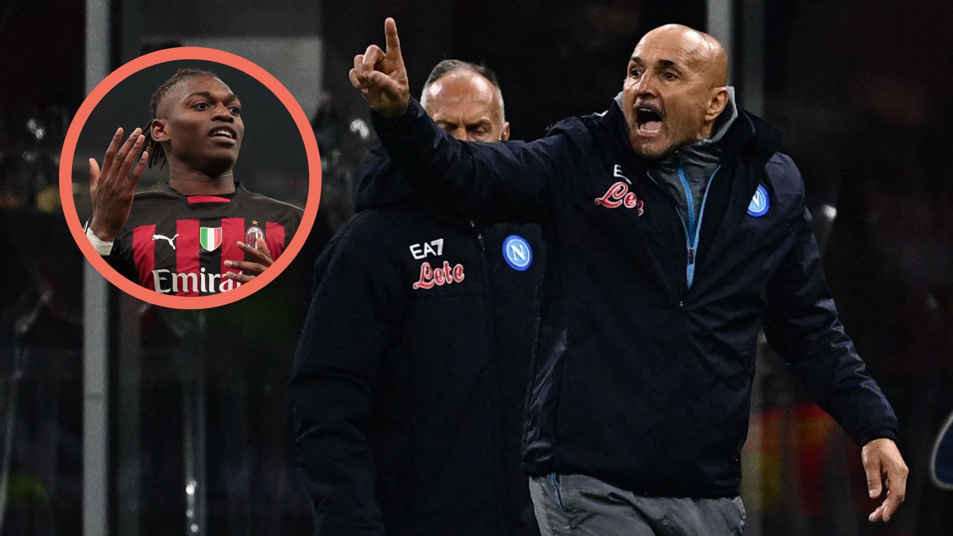 Spalletti Leao Milan Napoli