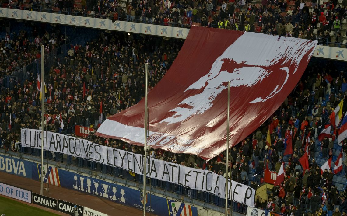 Homenaje a Luis Aragonés - Atlético de Madrid vs Real Sociedad - 2-2-2014