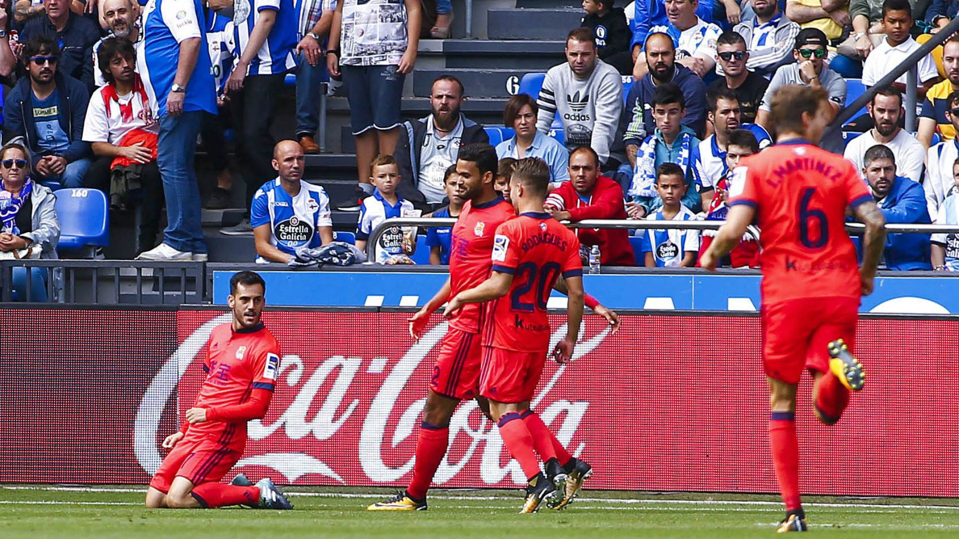 Juanmi Deportivo La Coruna Real Sociedad La Liga