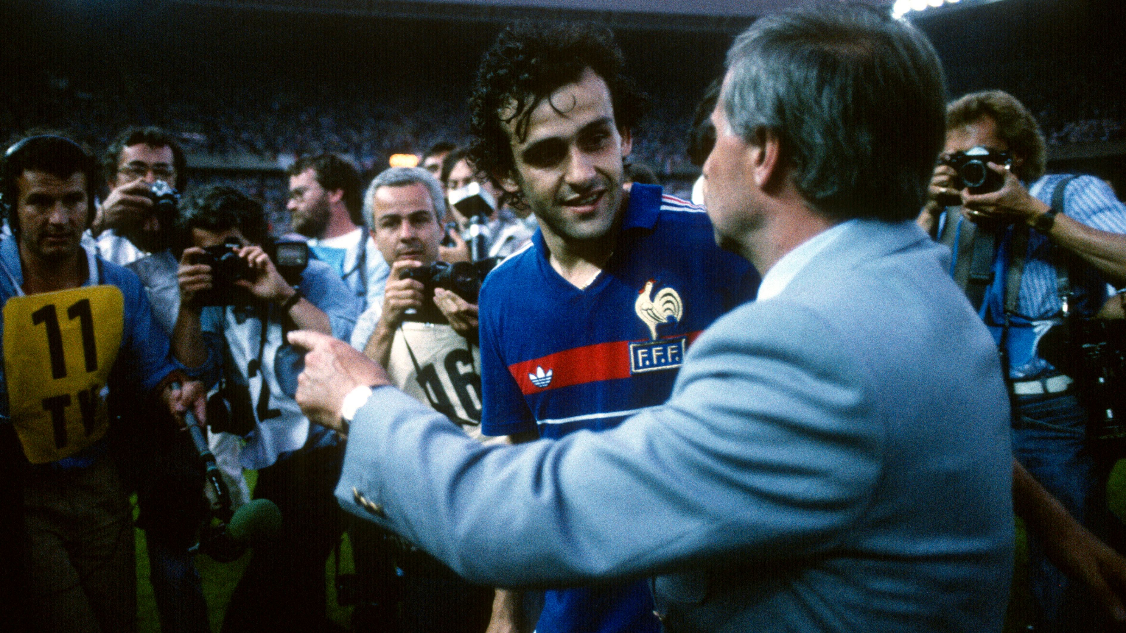 Michel Platini France 1984