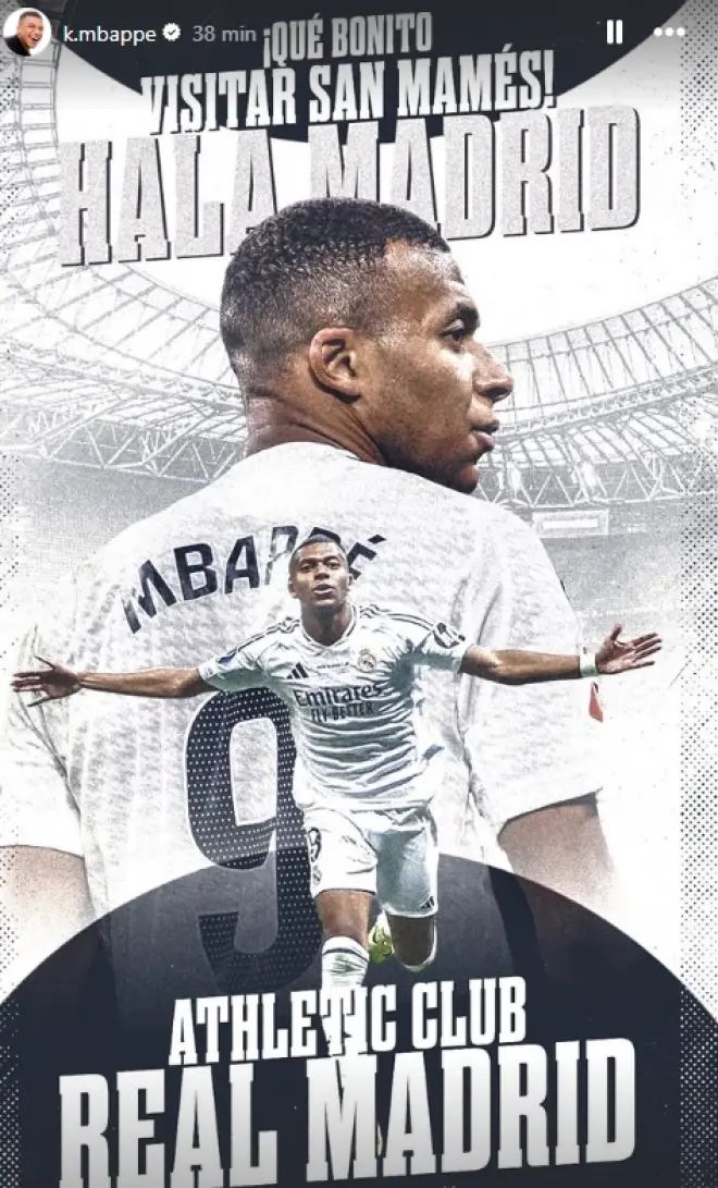 Mbappe San Mames 