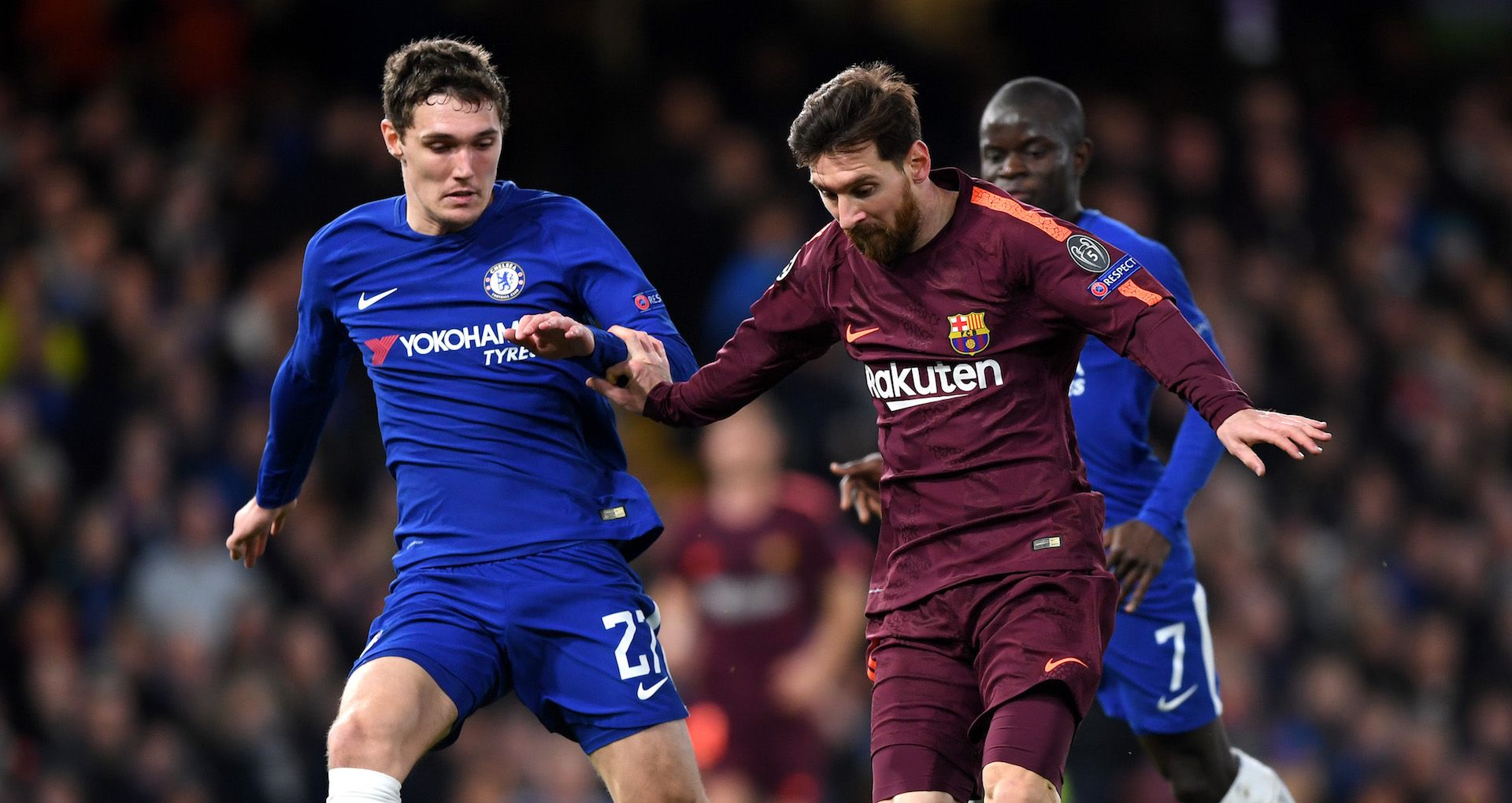 Andreas Christensen, Lionel Messi
