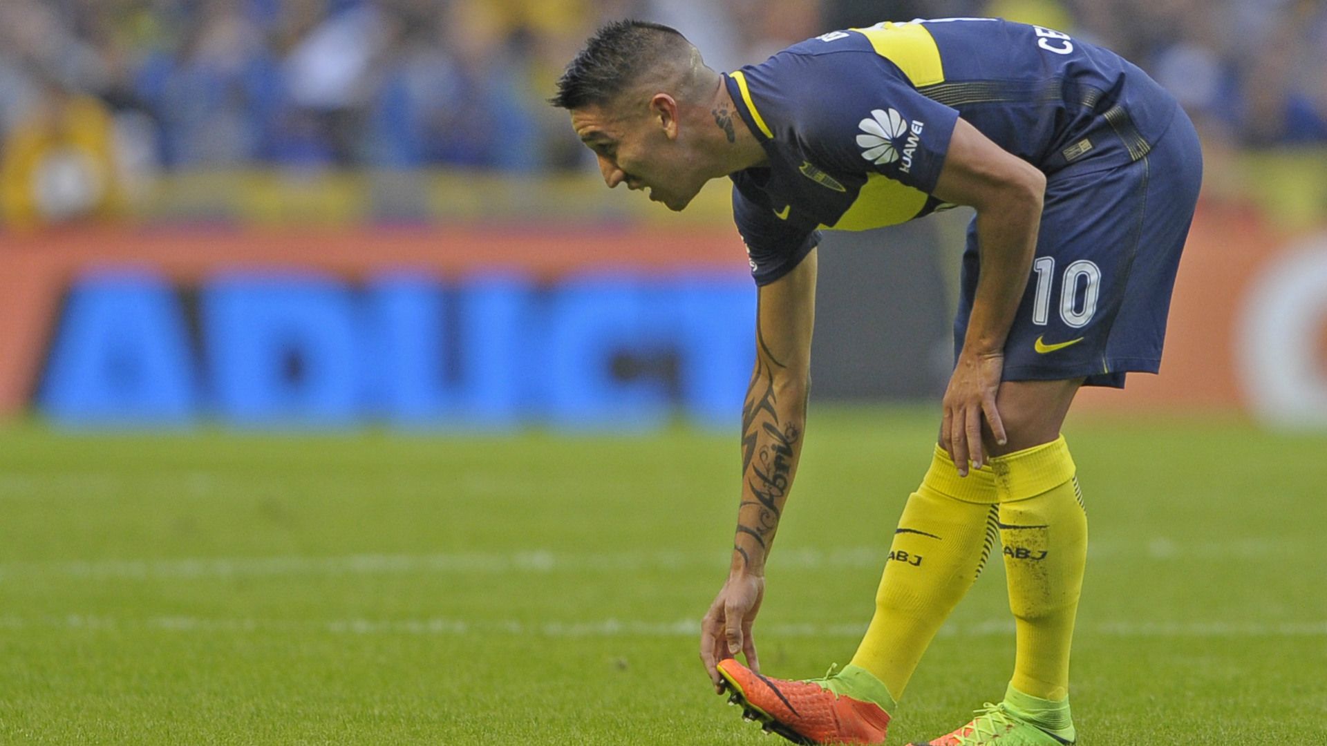 Ricardo Centurion Boca Juniors River Plate Superclasico Primera Division 14052017