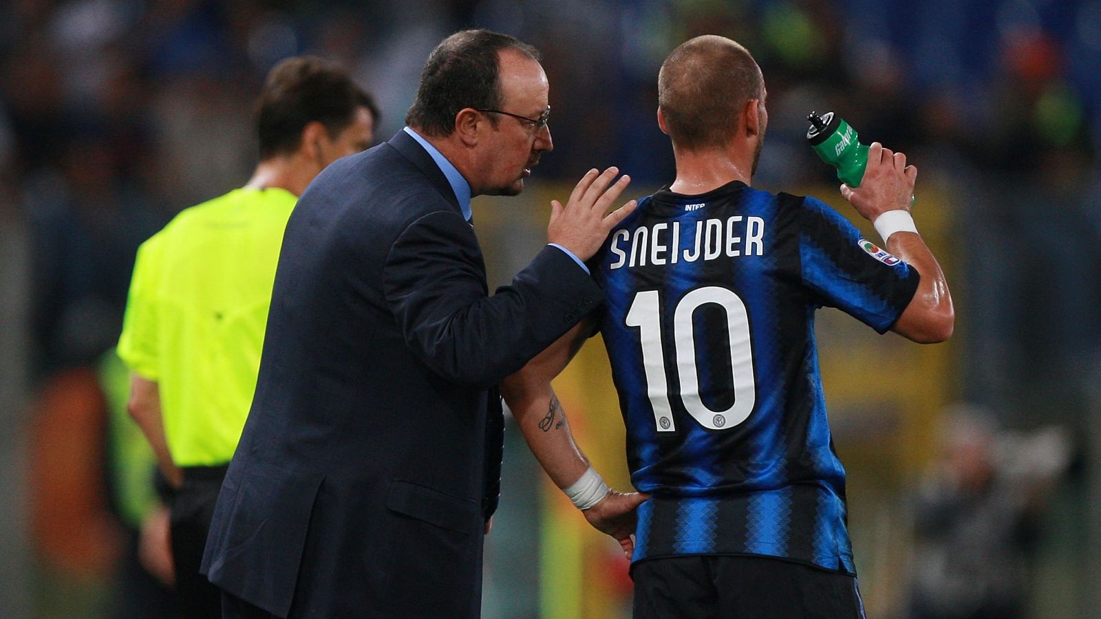 Rafael Benitez, Wesley Sneijder 