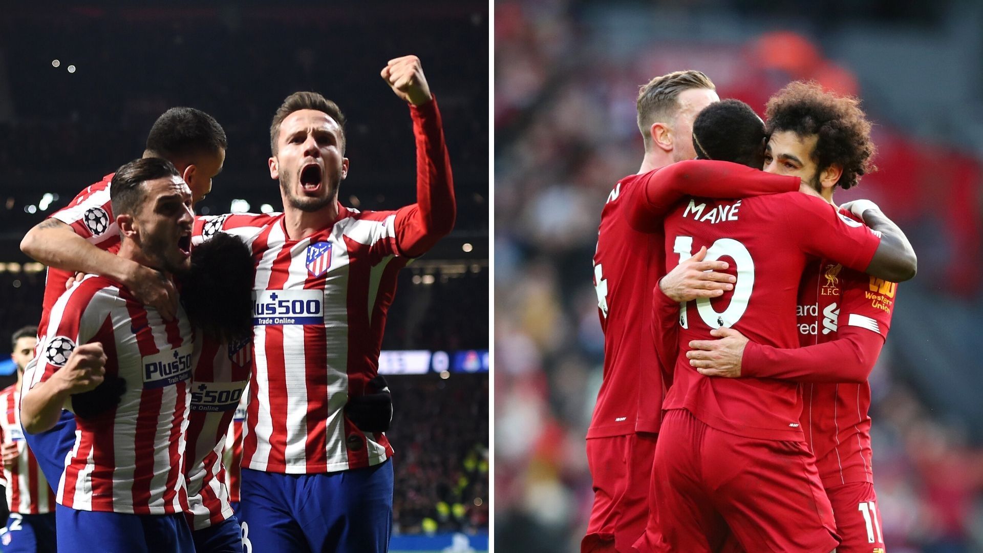 Atlético de Madrid y Liverpool