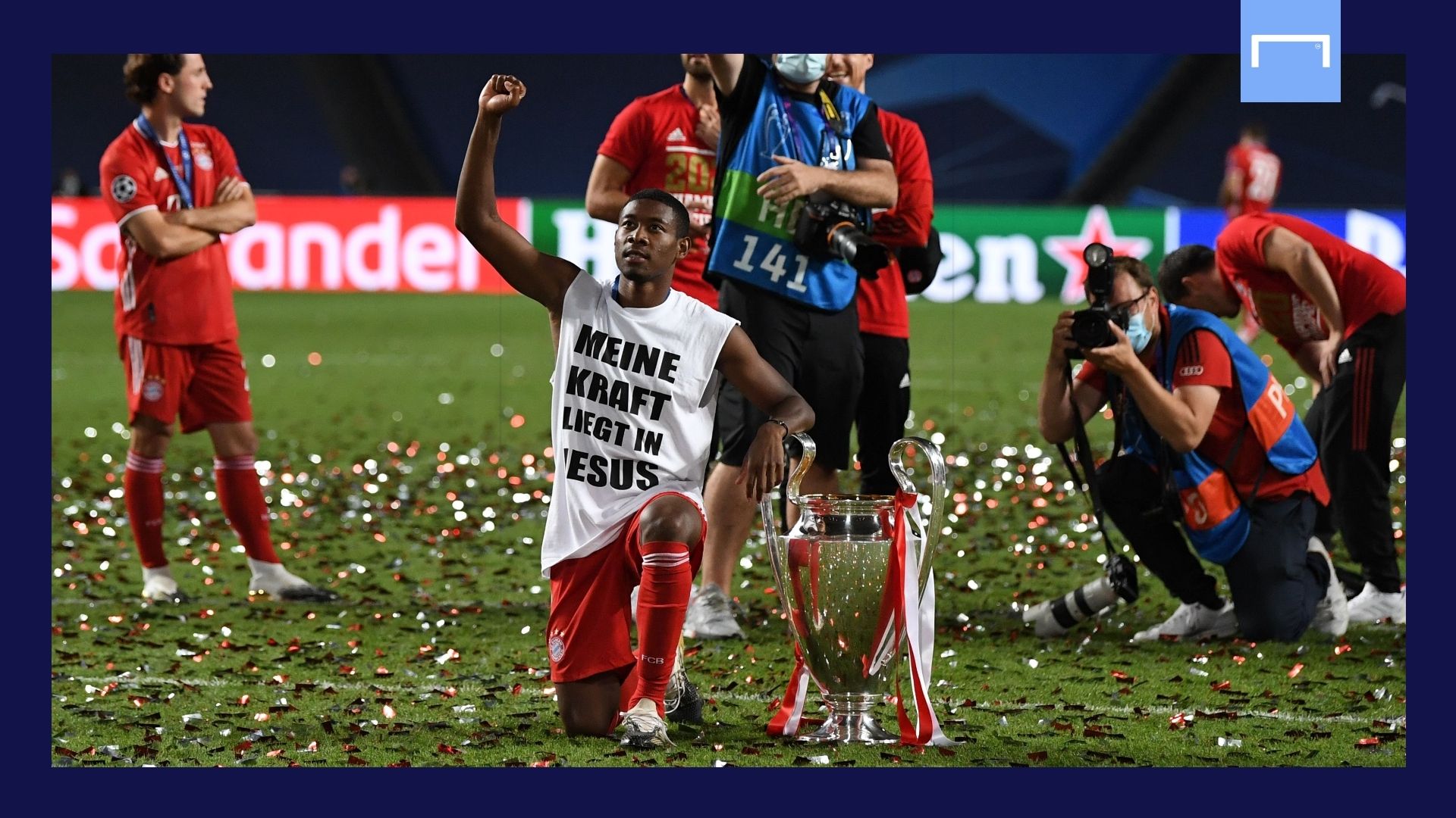 David Alaba Bayern Munich Champions League GFX