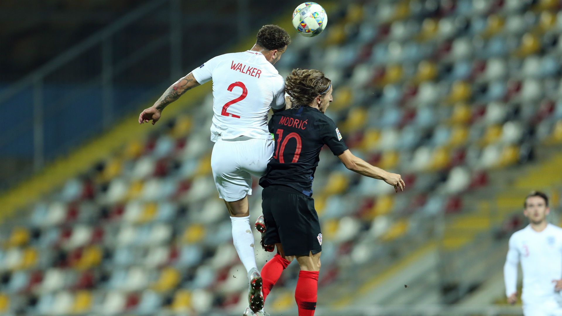 croatia england - luka modric kyle walker - nations league - 12102018