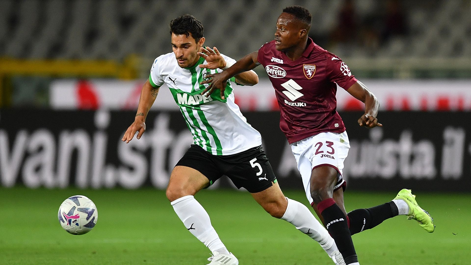 Ayhan Seck Torino Sassuolo Serie A