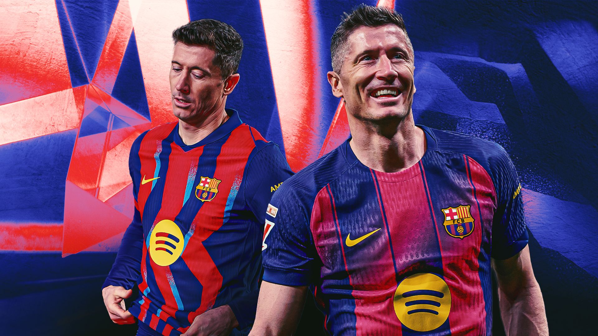 Robert Lewandowski Barcelona GFX