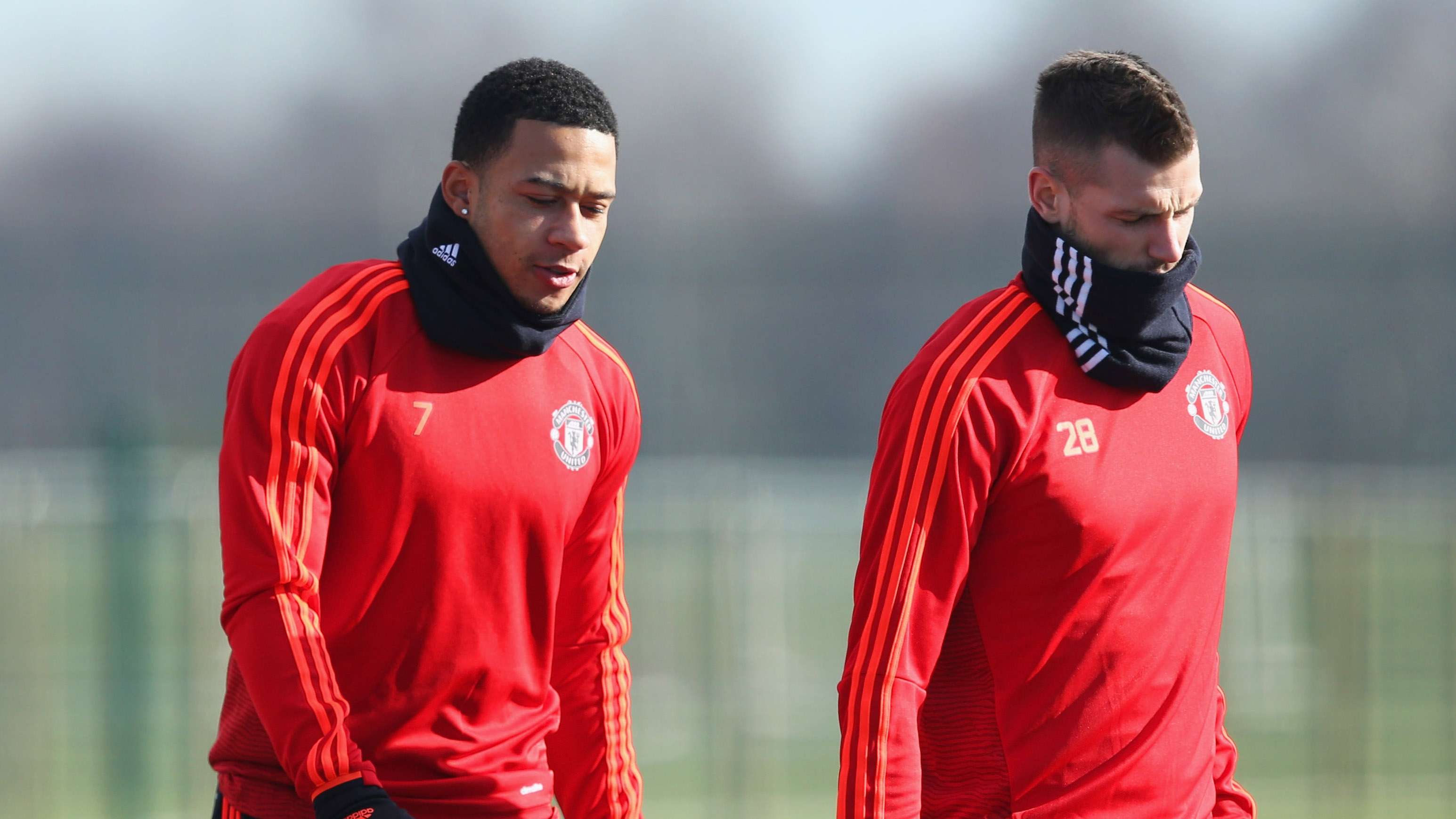 Memphis Depay Morgan Schneiderlin Manchester United