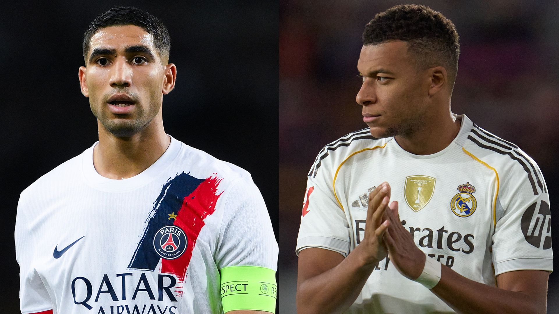 Achraf Hakimi Kylian Mbappe 2025-26