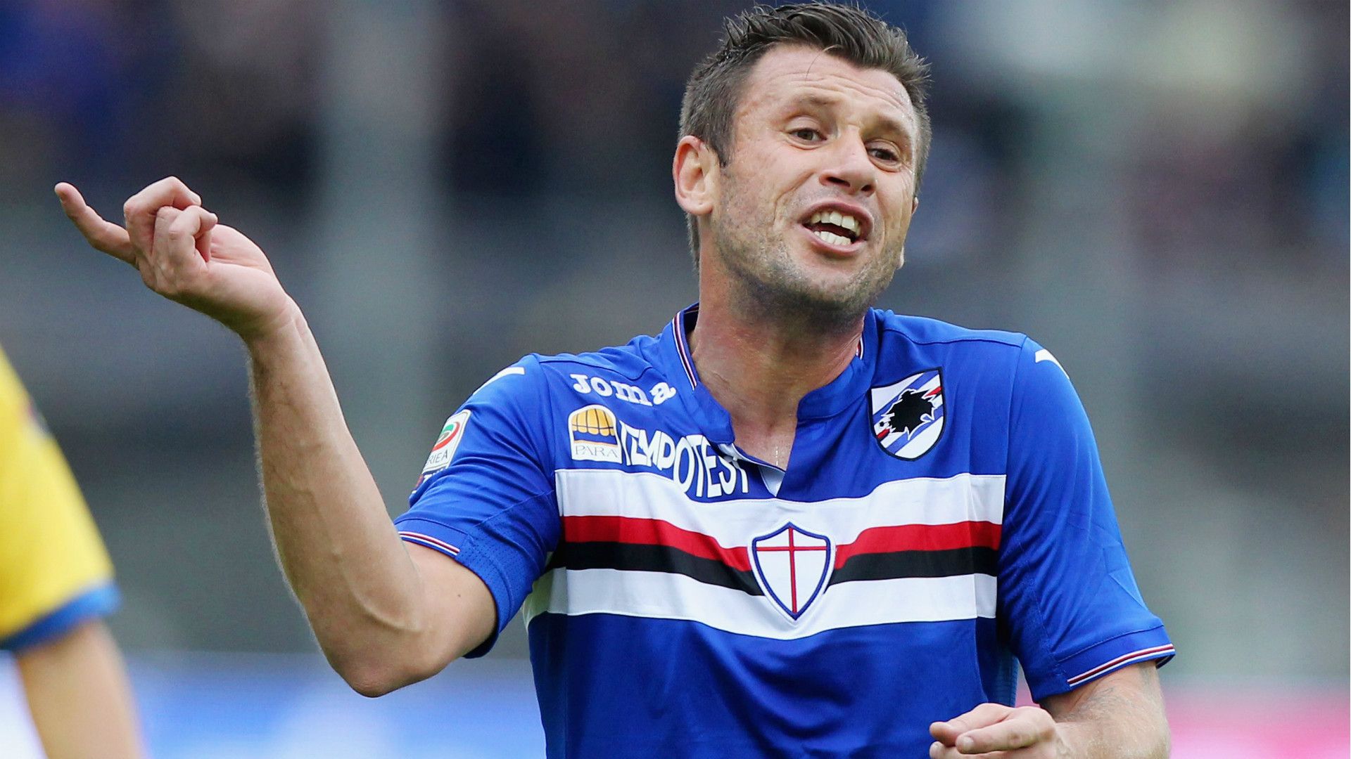 Antonio Cassano Sampdoria 18102015