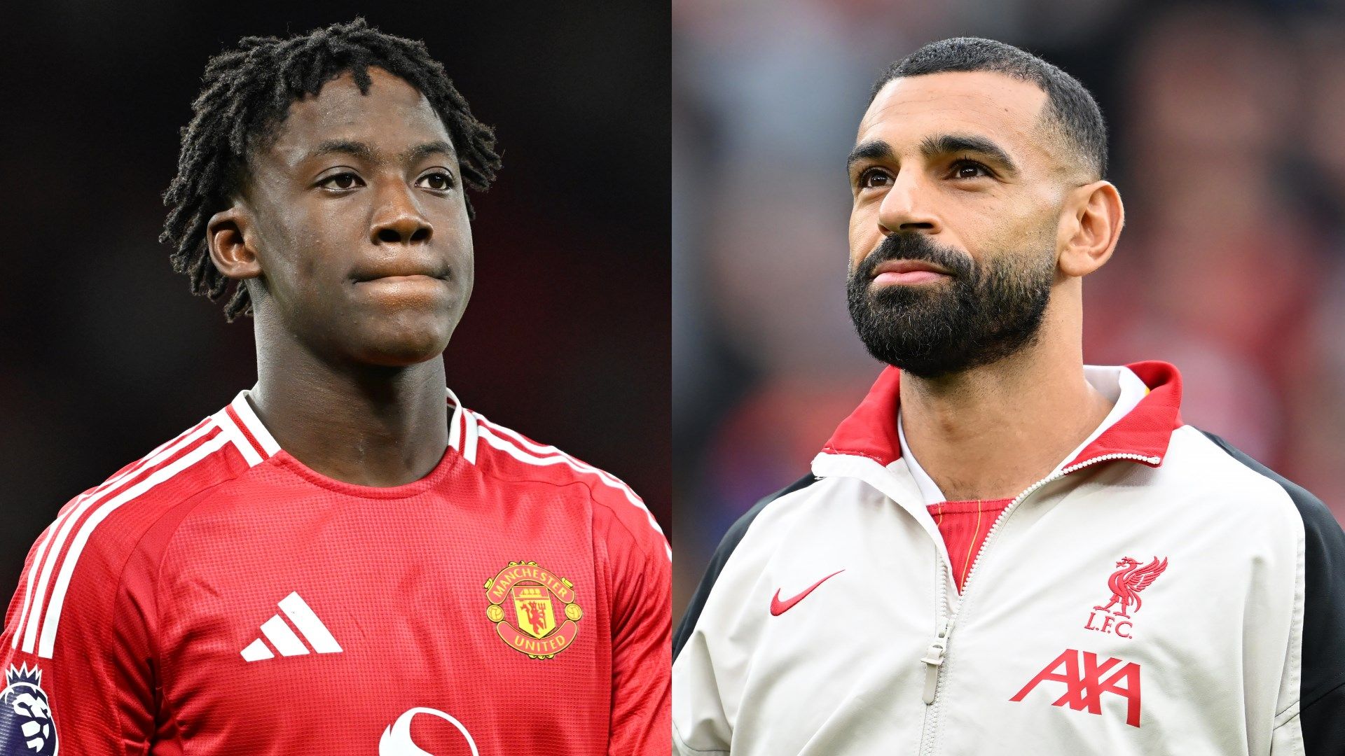 Kobbie Mainoo Mohamed Salah Man Utd Liverpool