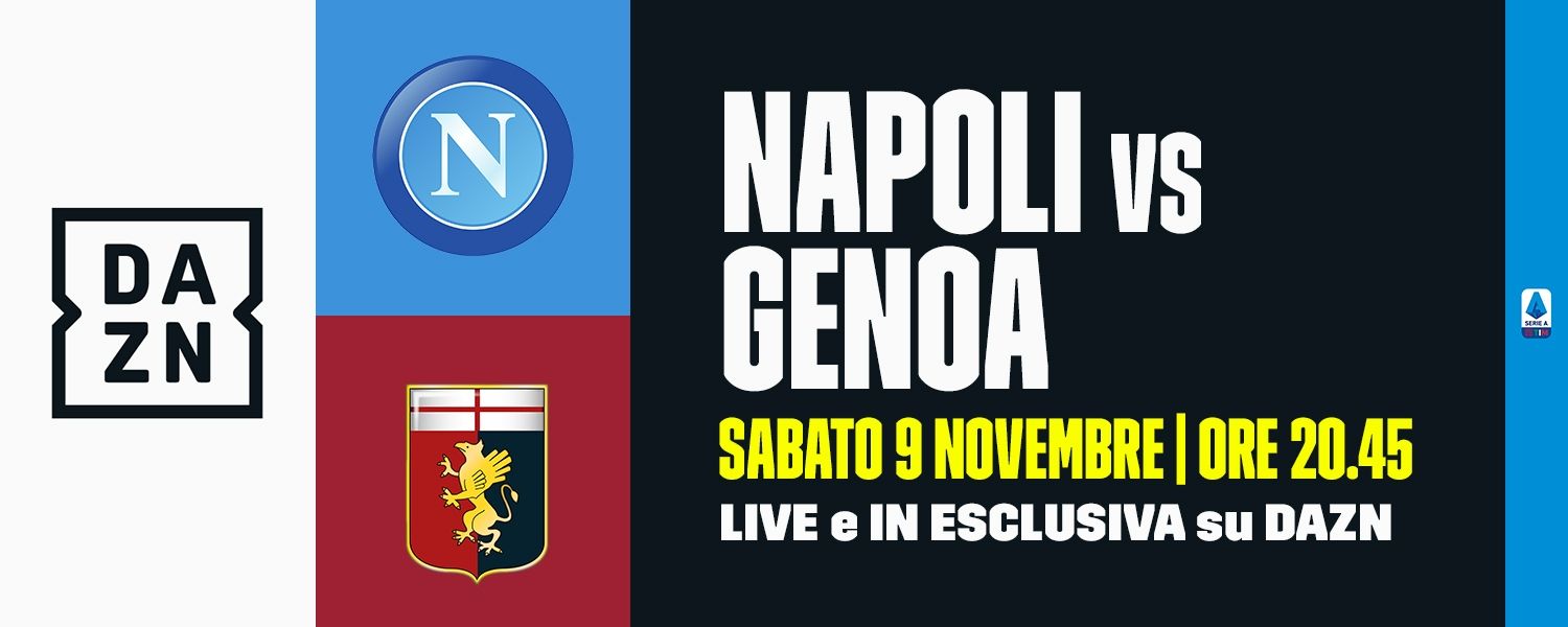 Napoli-Genoa DAZN