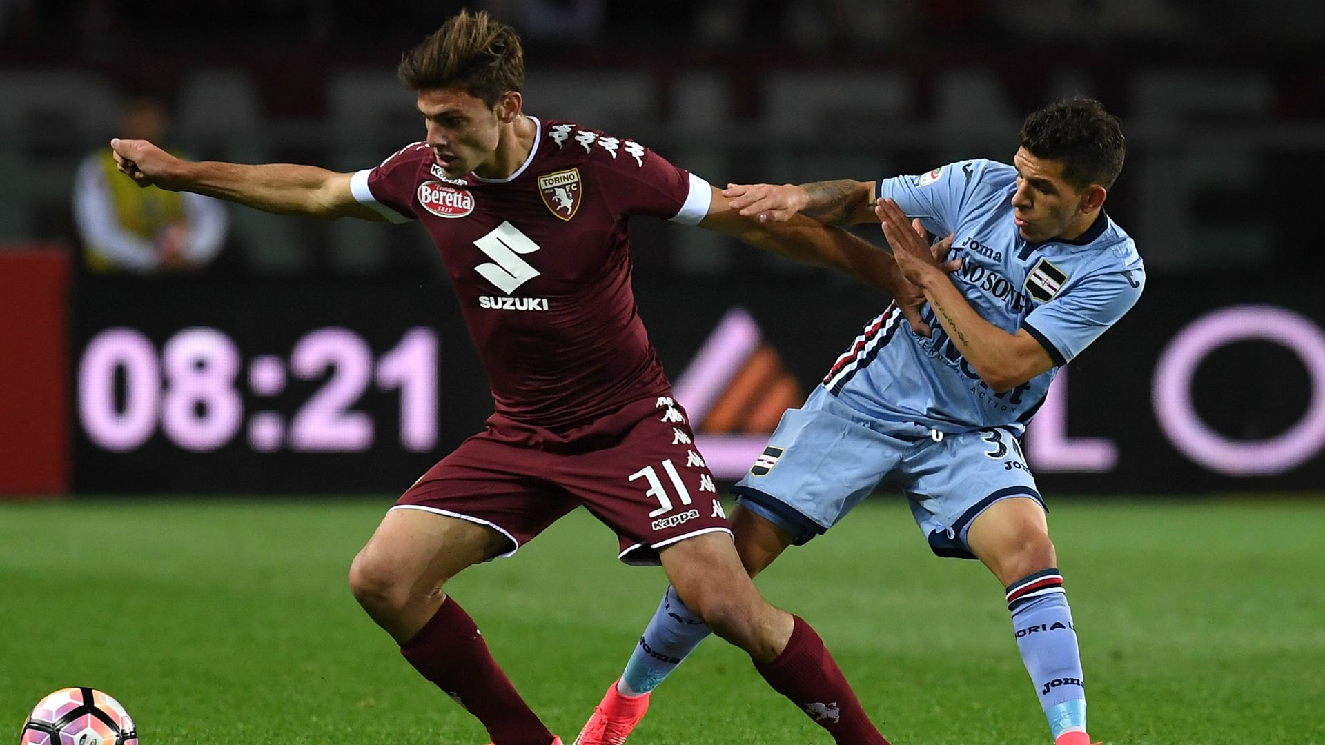 Lucas Boyè Lucas Torreira Torino Sampdoria Serie A 29042017