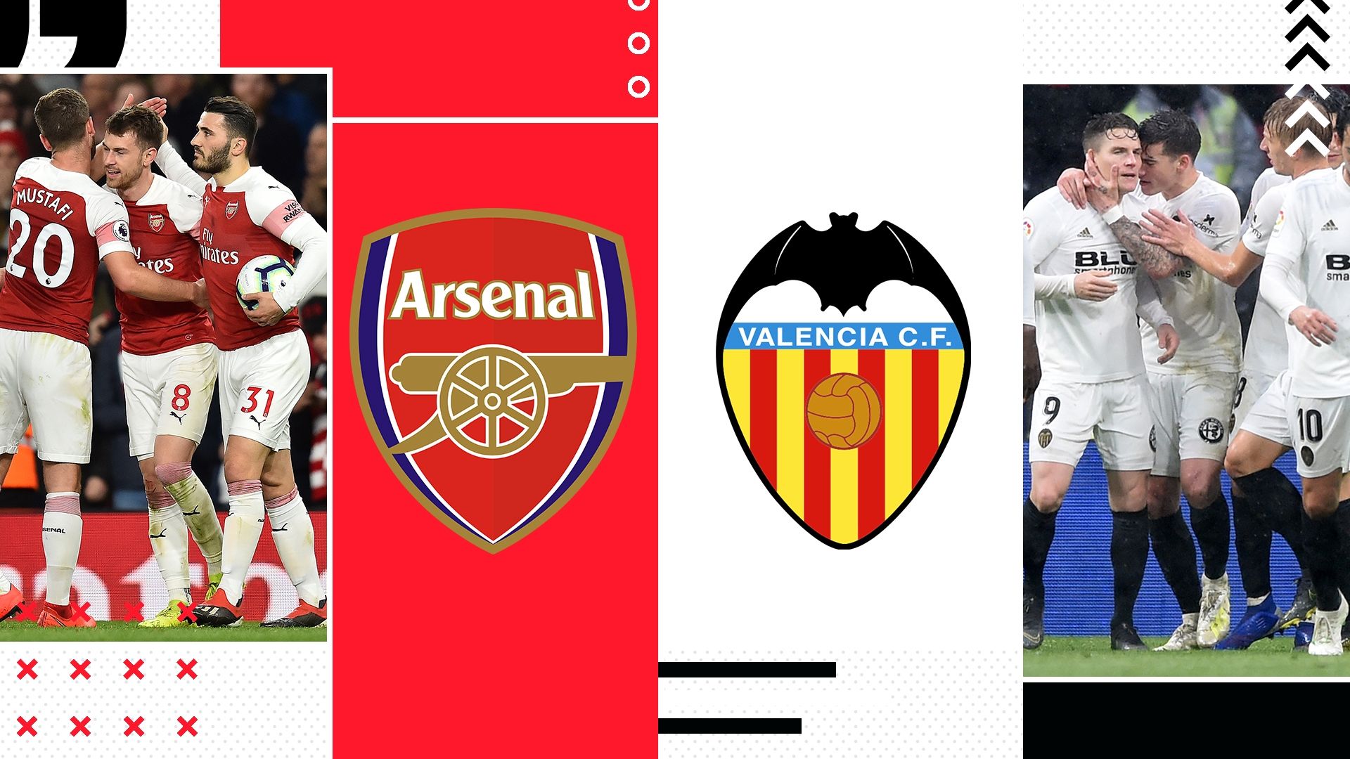 Arsenal Valencia tv streaming