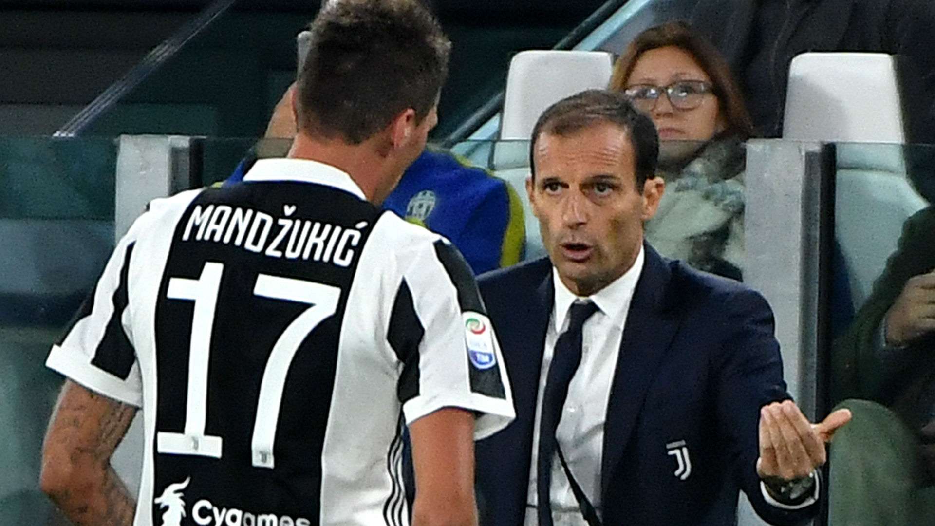 Mandzukic Allegri Juventus Serie A