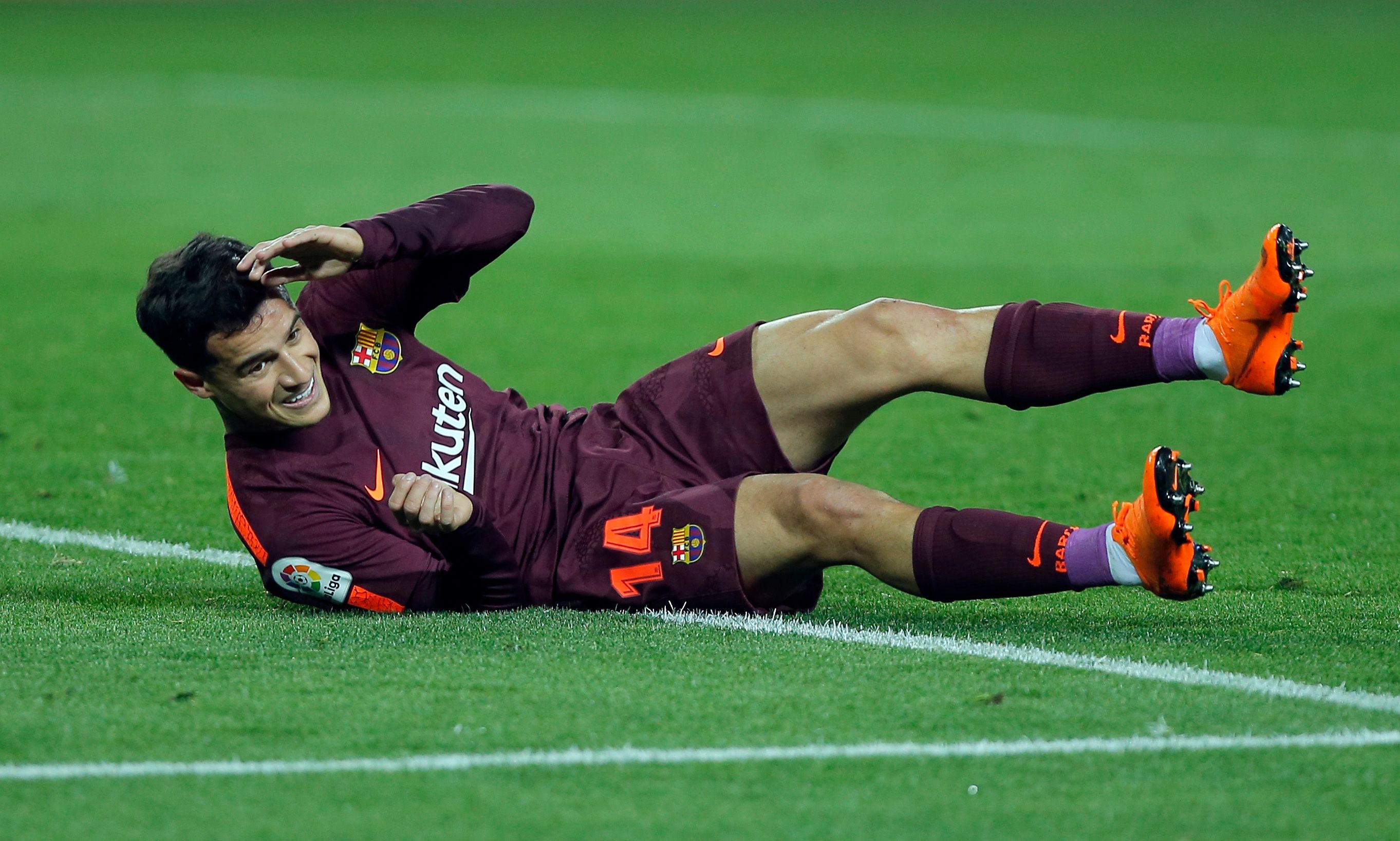 Coutinho Malaga Barcelona LaLiga