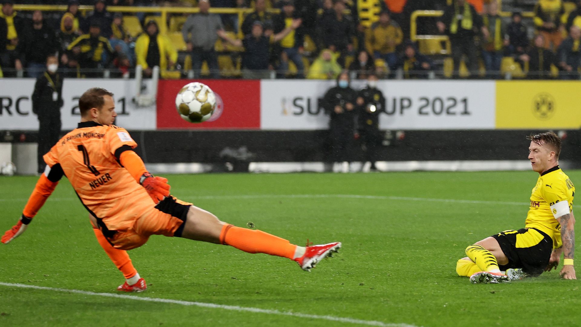 MANUEL NEUER BAYERN MÜNCHEN MARCO REUS BORUSSIA DORTMUND SUPERCUP 17082021
