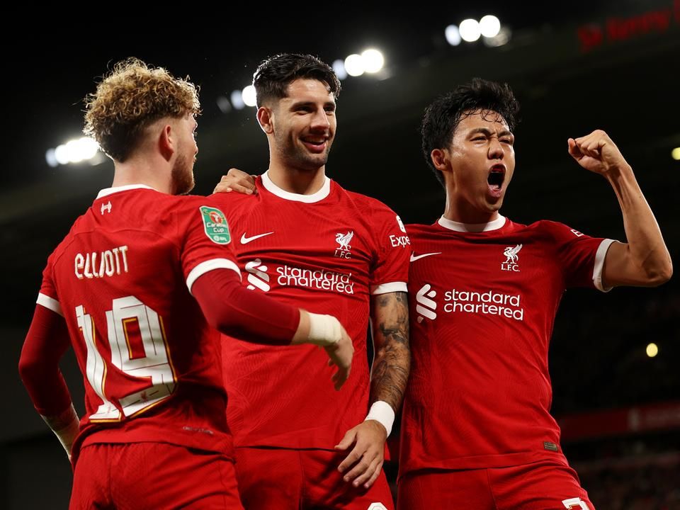 Harvey Elliott Szoboszlai Dominik Endo