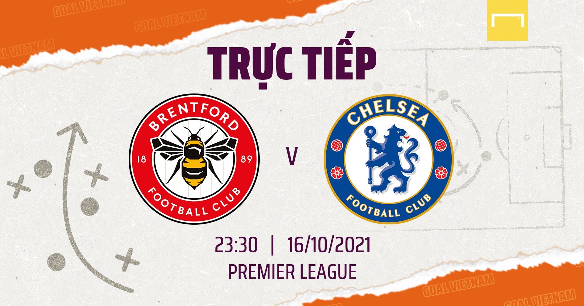 Live Brentford vs Chelsea Premier League GXF