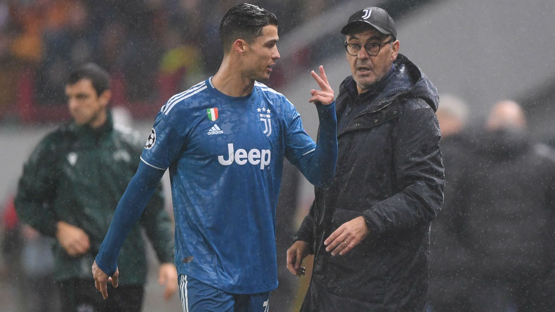 Juventus Lokomotiv Cristiano Ronaldo Sarri