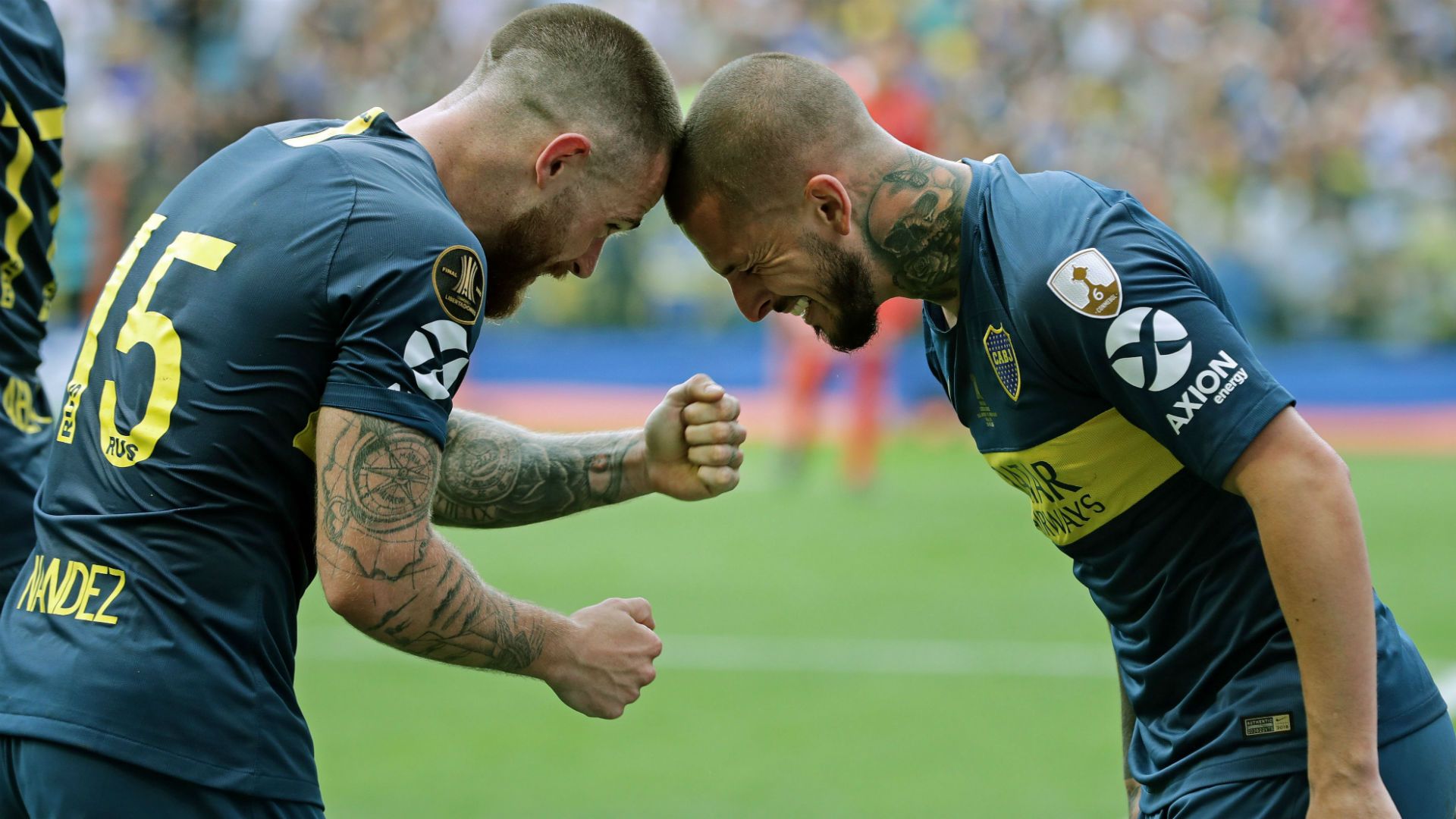 Nandez Benedetto Boca River Final Copa Libertadores 11112018