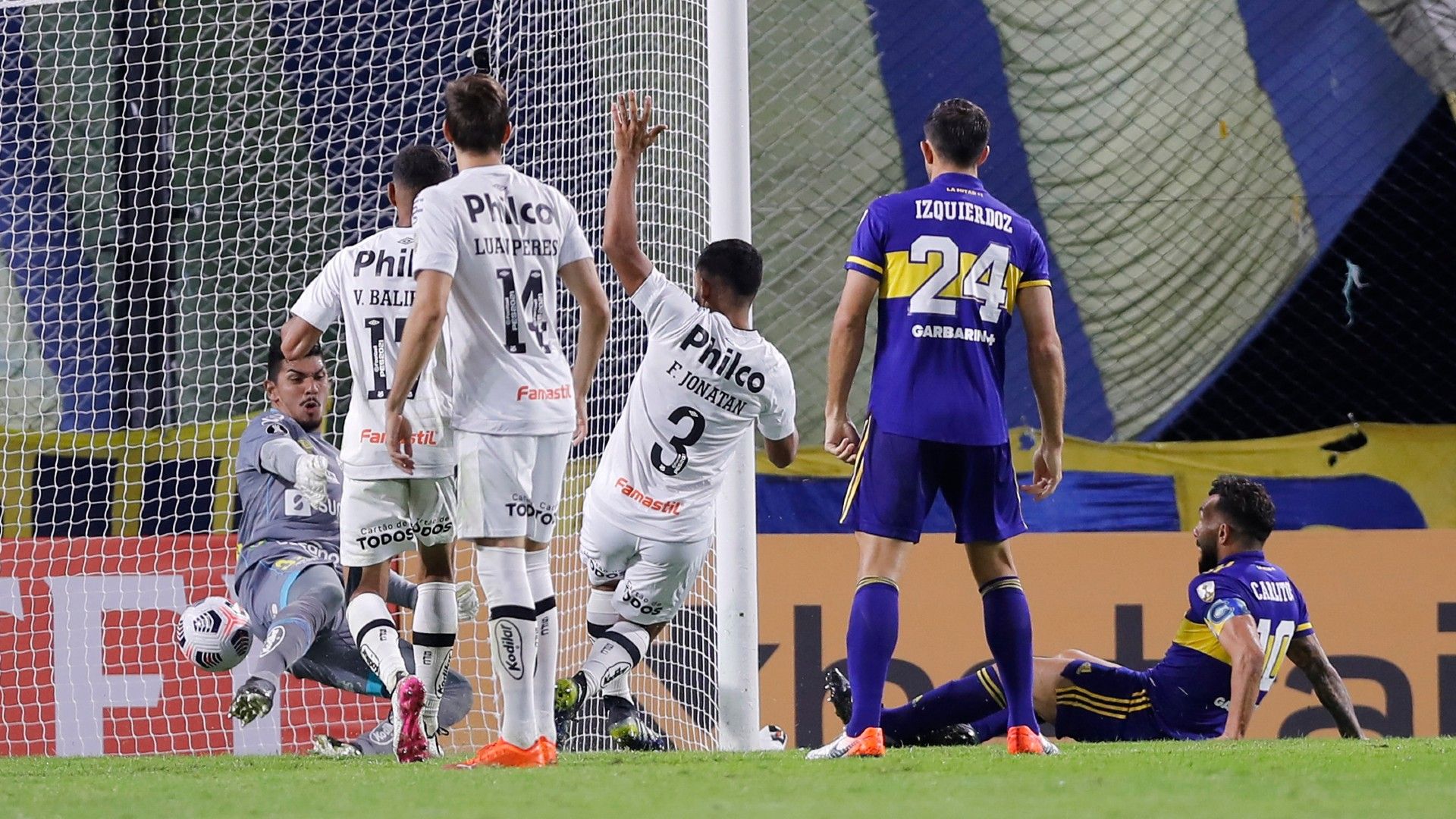 Boca Santos Copa Libertadores 27042021