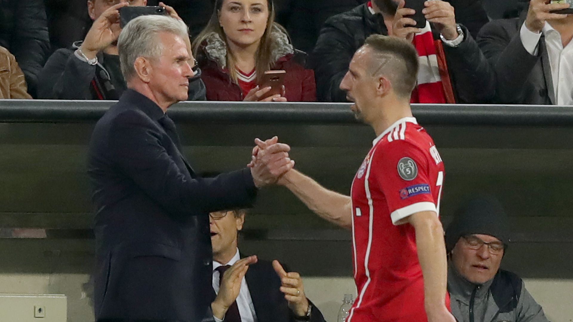 Ribery Heynckes Bayern 11042018
