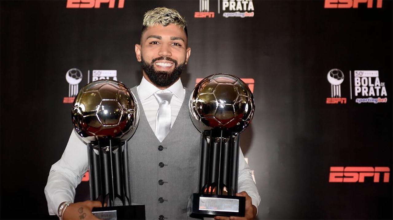 Gabigol Bola de Prata Brasileirão 2019