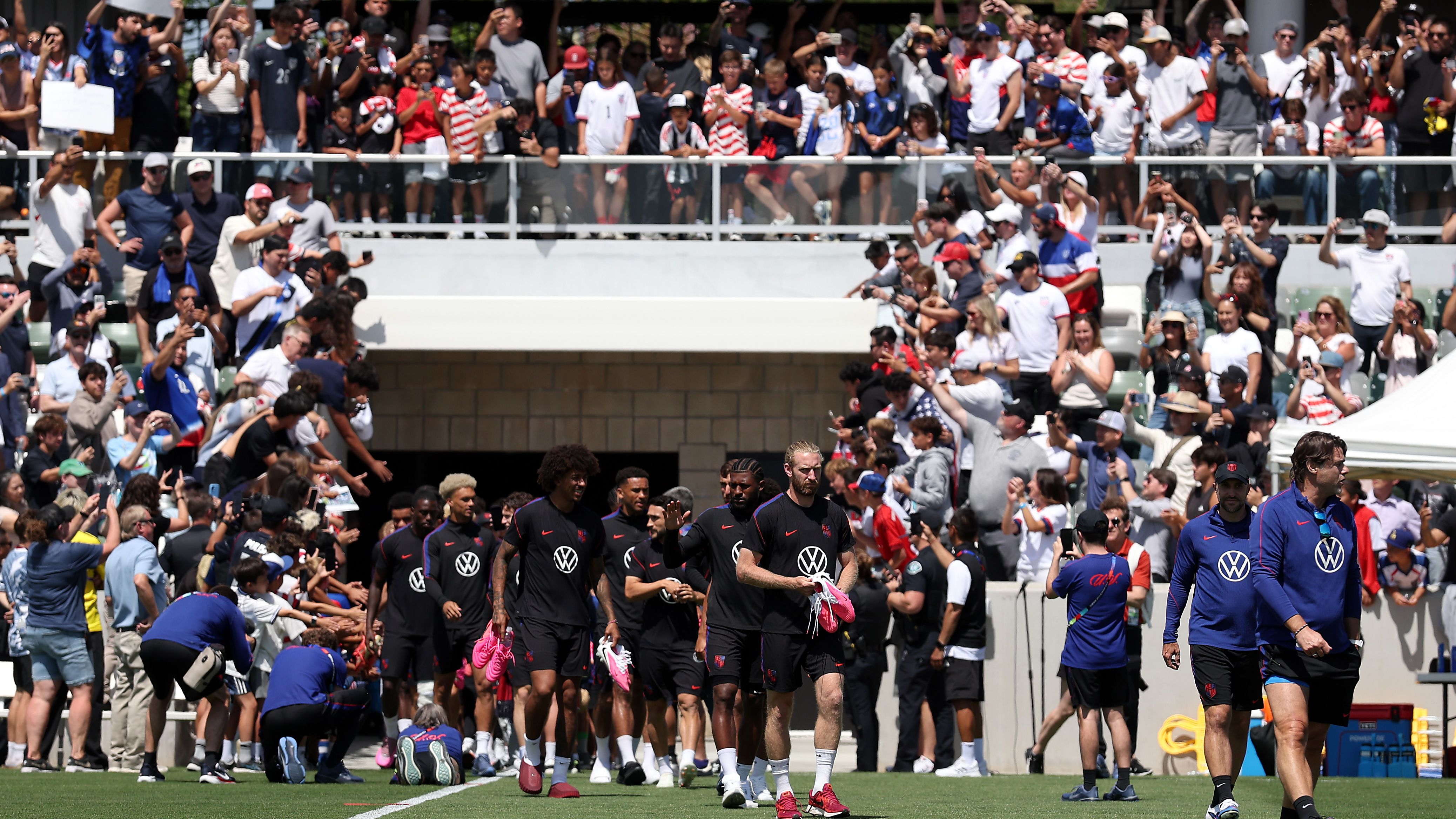 USMNT Training in Irvine