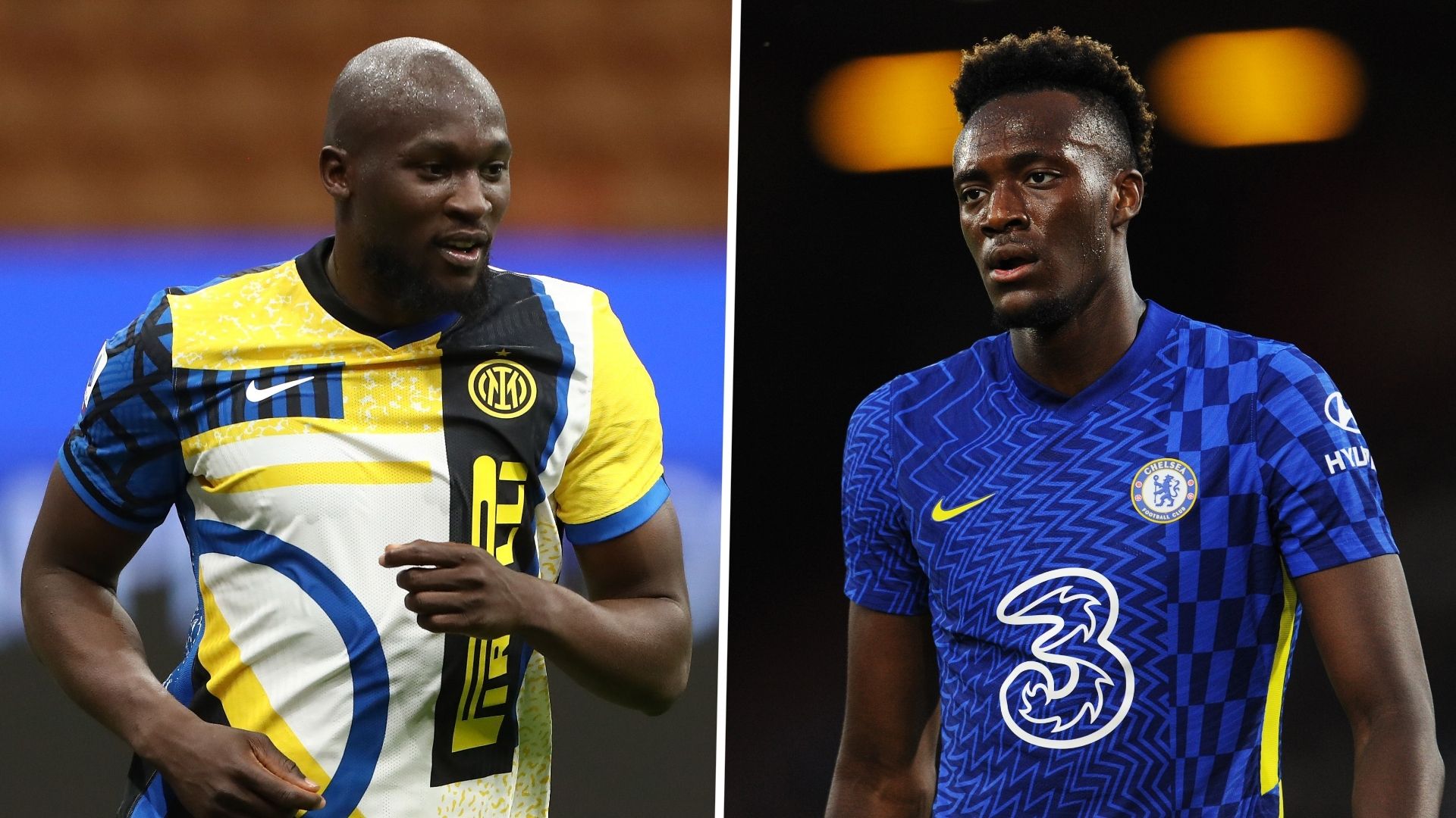 Romelu Lukaku Tammy Abraham Chelsea GFX