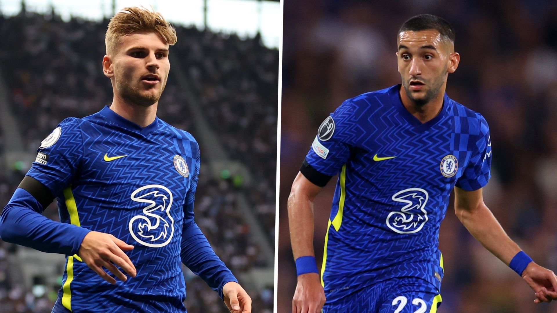 Timo Werner, Hakim Ziyech, Chelsea